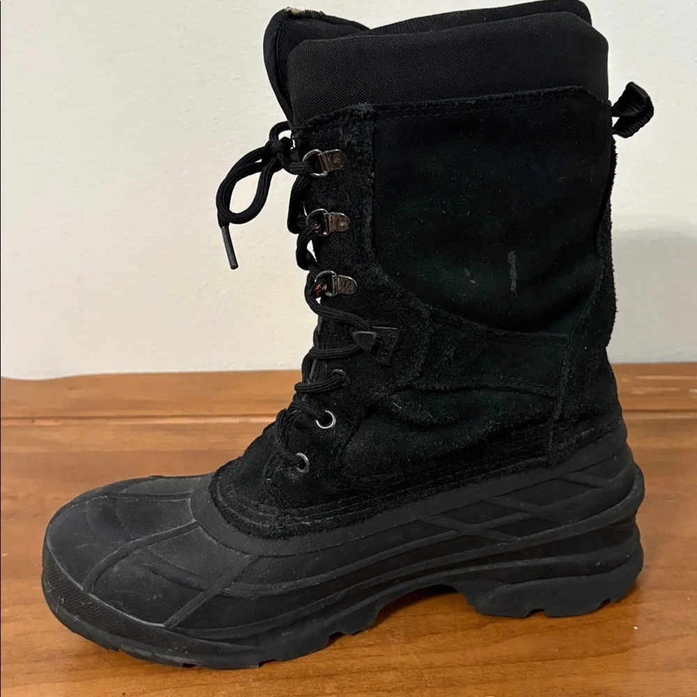 Kamik Nation Pro Black Insulated Snow Boots Size 12